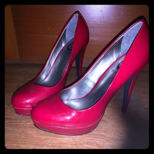 Cherry red heels